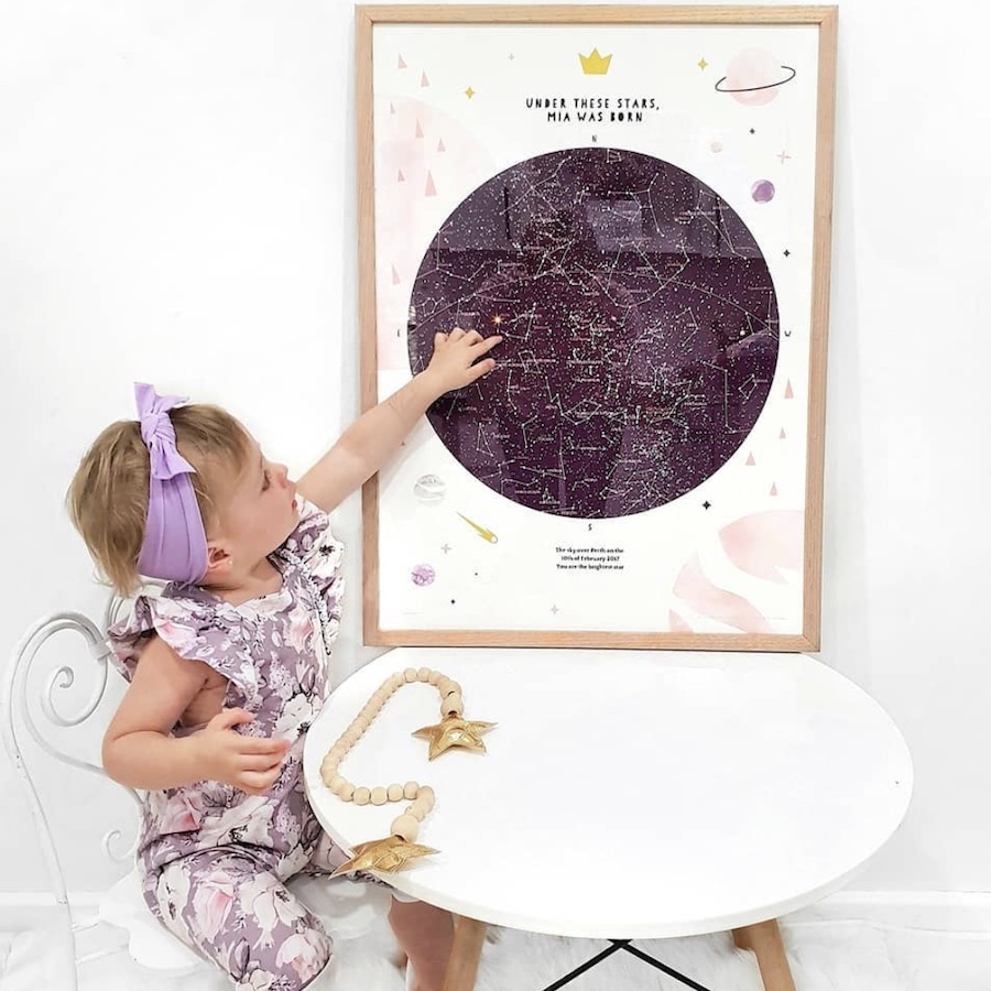 The original custom star map